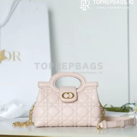 Dior Jolie Top Handle in Pink