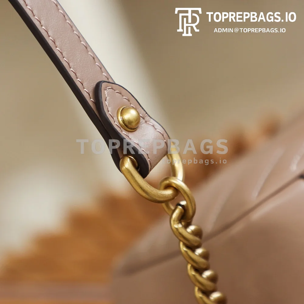 Gucci GG Marmont Mini in Taupe
