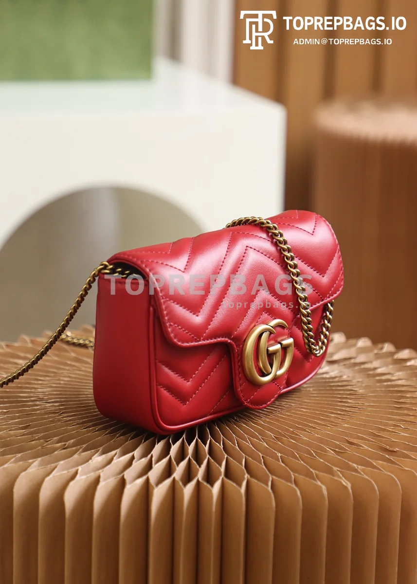 Gucci GG Marmont Mini in Red