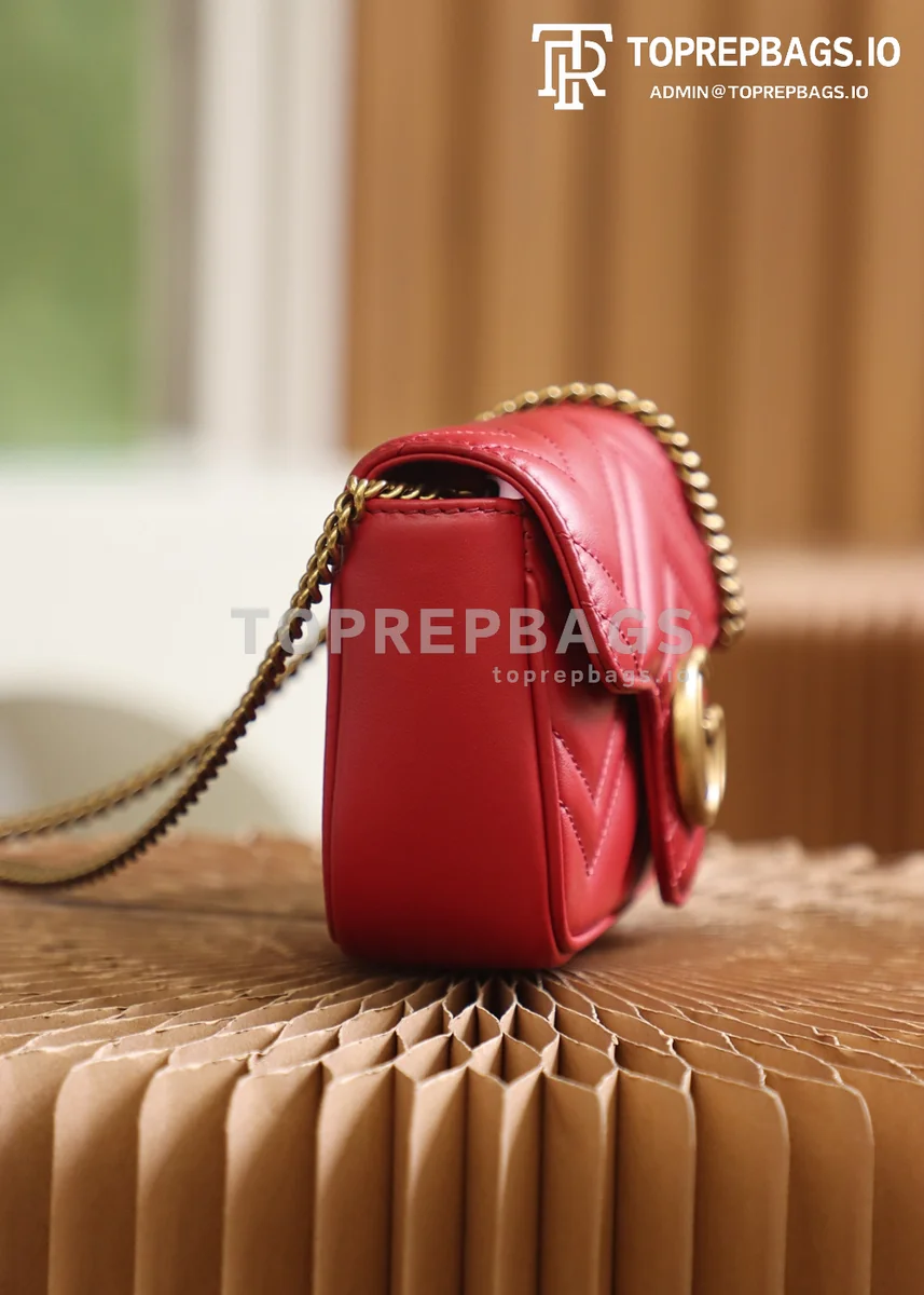 Gucci GG Marmont Mini in Red