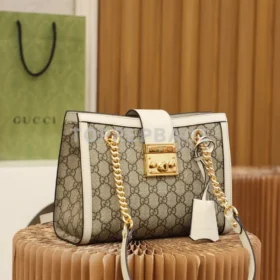Gucci Padlock Small in Beige