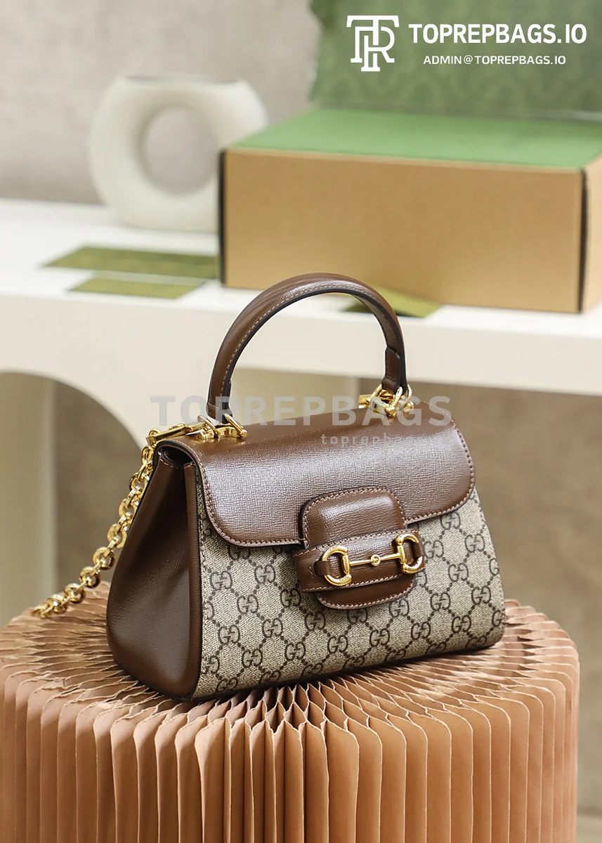 Gucci Horsebit 1995 Mini in Beige