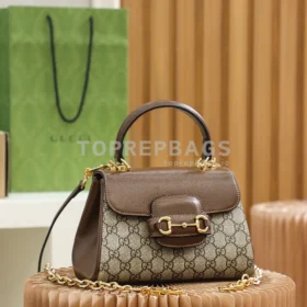 Gucci Horsebit 1995 Mini in Beige