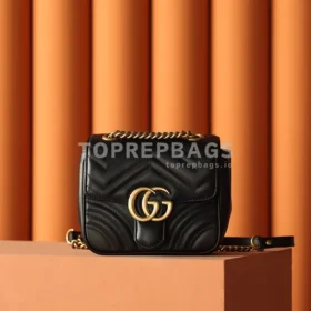 Gucci Marmont Square Mini in Black