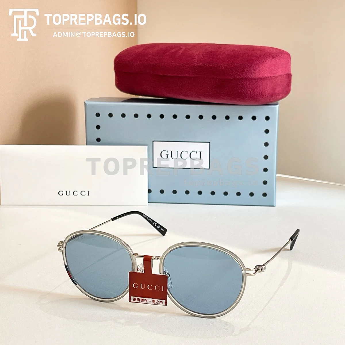Gucci GG1849S Sunglasses in Black