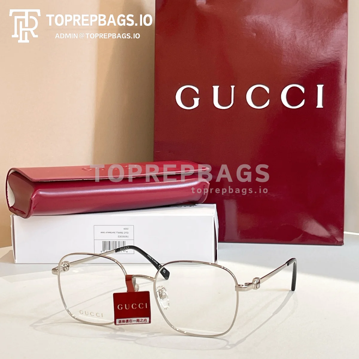 Gucci GG2006OA Optical Frames in Silver