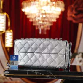 Chanel 25 Bag Small Hobo Grained Leather Silver-tone Hardware detailed product image