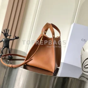 Celine Cubo Small in Brown