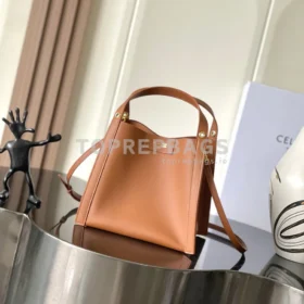Celine Cubo Small in Brown