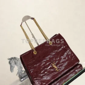 YSL Niki in Burgundy