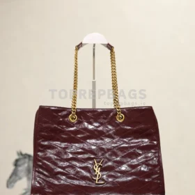 YSL Niki in Burgundy