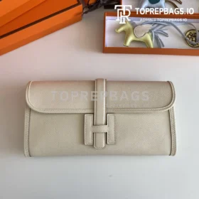 Hermes Jige in White