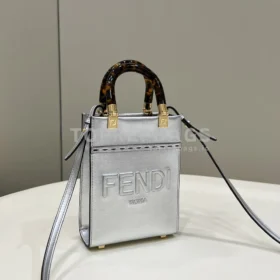 Fendi Sunshine Mini Tote 8555S Leather Gold-tone Hardware detailed product image