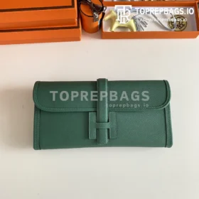 Hermes Jige in Green