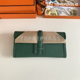 Hermes Jige in Green