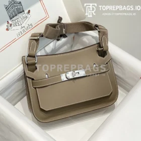 Hermes Jypsiere Mini in Taupe