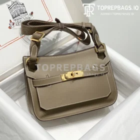 Hermes Jypsiere Mini in Taupe