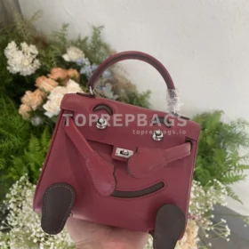 Hermes Kelly in Burgundy