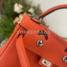 Hermes Kelly in Orange