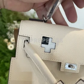 Hermes Kelly in Cream