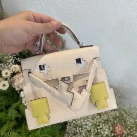 Hermes Kelly in Cream