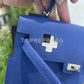 Hermes Kelly in Blue
