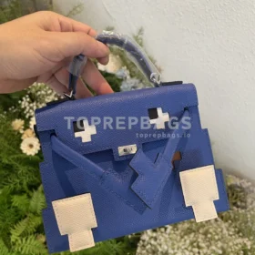 Hermes Kelly in Blue