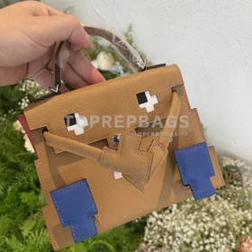 Hermes Kelly in Biscuit