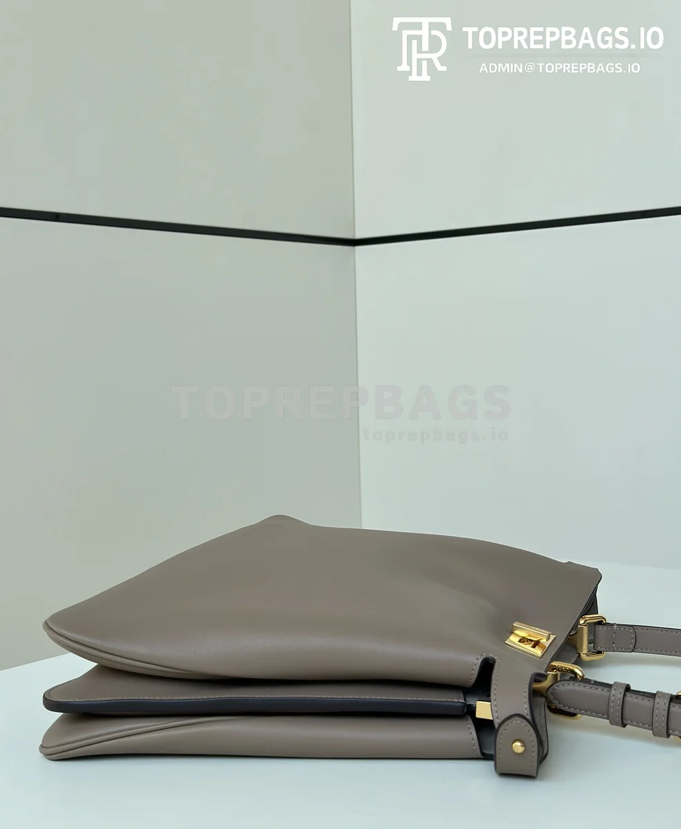 Fendi Peekaboo Large in Taupe