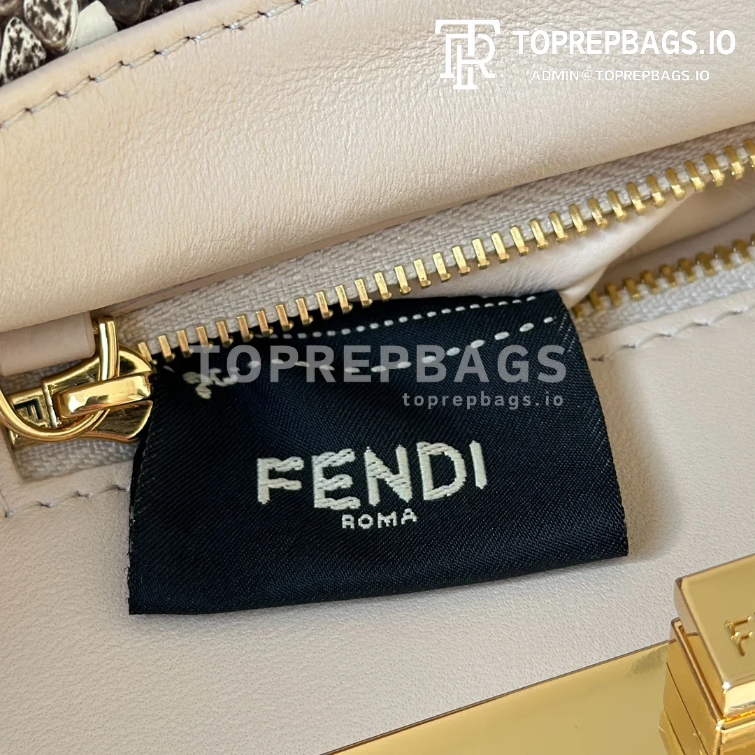 Fendi Peekaboo in Brown