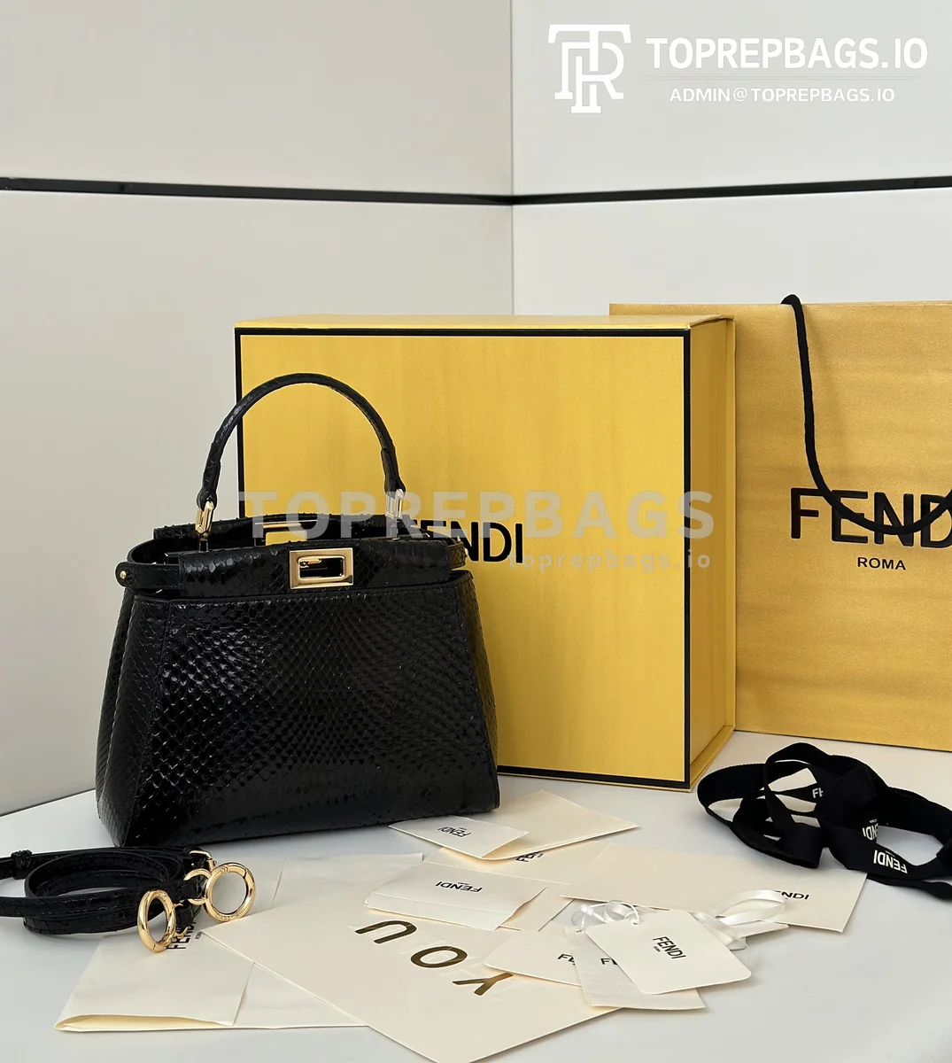 Fendi Peekaboo in Black