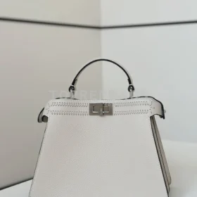 Fendi Peekaboo ISeeU Petite in White