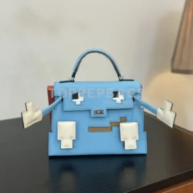 Hermes Kelly in Blue
