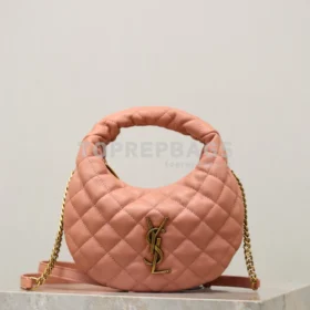 YSL Icare Mini Hobo in Pink